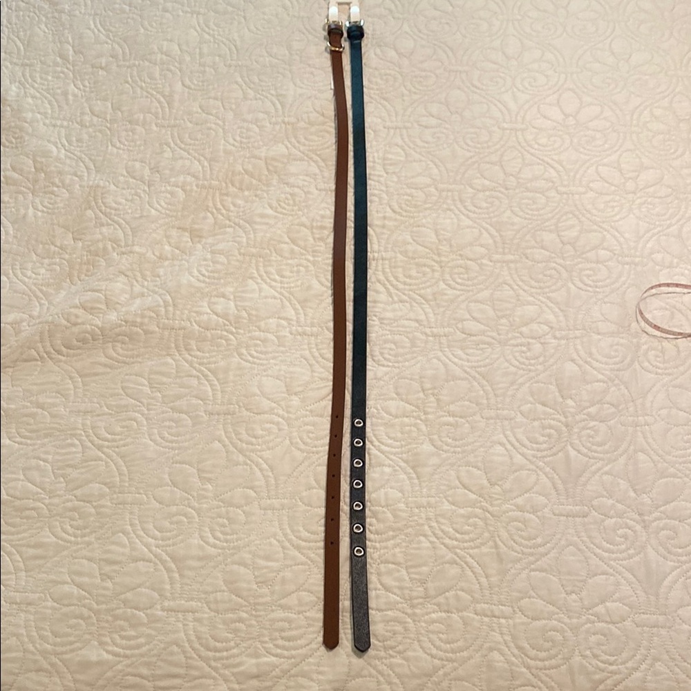 A New Day Gold and Silver Buckle Belts